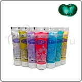 Объемный гель по стеклу Ferrario Deco Glass, 034 Зеленый бензиновый