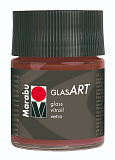 Витражный лак Marabu GlasArt, 50 мл, коричневый