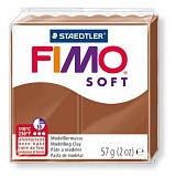 Полимерная глина Fimo soft, 57 г., карамель