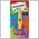 Ножницы фигурные детские "Цветик" Горы