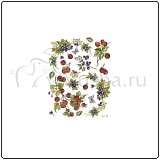 Бумага для декупажа Evasioni 30*42 см, Малина