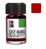 Краска для марморирования Easy Marble Marabu, рубин, 15 мл