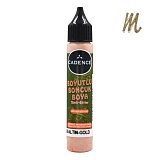 Контур с блестками Cadence Dimesional Paint Glitter, 25 мл, №462 античное золото