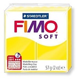 Полимерная глина Fimo soft, 57 г., лимонный