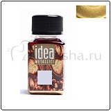 Краска лаковая Maimeri Metallici/золото бледное, 60 мл