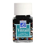 Витражная краска Vitrail, 50 мл,  050 бирюзовый