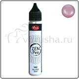 Краска для точечной росписи Viva-Zen-Pen, цвет 501 лотос перламутр, 28мл