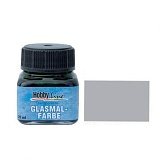 Краска лаковая по стеклу  Glasmal-Farbe/серебристо-серая кроющ. 20 мл