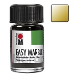 Краска для марморирования Easy Marble Marabu, золото, 15 мл