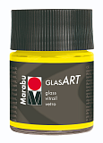 Витражный лак Marabu GlasArt, 50 мл, лимон
