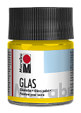 Краска витражная Glas, 50 мл, желтый солнечный