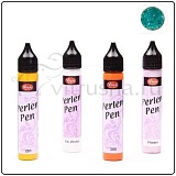 Краска для создания жемчужин "Perlen-Pen Glitter", бирюзовый,25 мл.