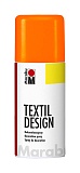 Marabu Краска в аэрозоли TextileDesign, 150 мл, оранжевый неоновый