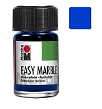Краска для марморирования Easy Marble Marabu, ультрамарин темный, 15 мл