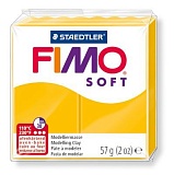 Полимерная глина Fimo soft, 57 г., желтый