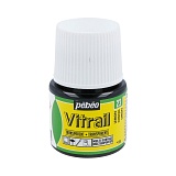 Витражная краска по стеклу и металлу Pebeo Vitrail  45ml, 23 Лимонный