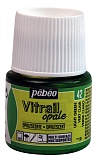 Витражная краска по стеклу и металлу Pebeo Vitrail Opaque 45ml, 42 Светло-зеленый