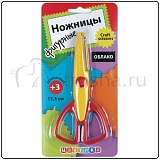 Ножницы фигурные детские "Цветик" Облако