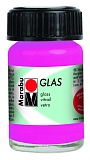 Краска витражная Glas, 15мл, розовый