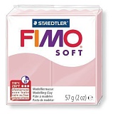 Полимерная глина Fimo soft, 57 г., нежно-розовый