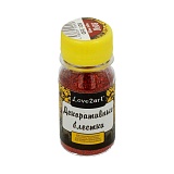 Декоративные блестки Love2art, 0.2 мм, 20 г, цвет № 08 красный