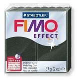 Полимерная глина Fimo Effect, 57 г., перламутровый черный