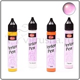 Краска для создания жемчужин "Perlen Pen Magic Transparent", прозрачный розовый, 25 мл.