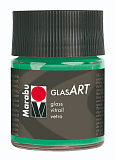 Витражный лак Marabu GlasArt, 50 мл, изумрудный