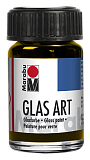 Витражный лак Marabu GlasArt, 15 мл, 420 желтый