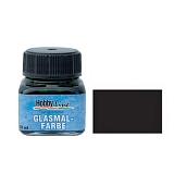 Краска лаковая по стеклу  Glasmal-Farbe/черная кроющ. 20 мл