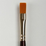 Кисть синтетика "Декола" плоская №5 (8 мм)