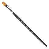 Brauberg Art Classic Кисть художественная №8, синтетика мягкая под колонок, плоская, короткая ручка