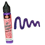 Viva 3D Liner Glitter, цвет 503 слива блестки, 28 мл