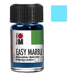 Краска для марморирования Easy Marble Marabu, светло-голубой,15 мл