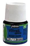 Витражная краска по стеклу и металлу Pebeo Vitrail Opaque 45ml, 44 Синий джинсовый