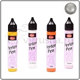 Краска для создания жемчужин "Perlen-Pen Metallic", серебро, 25 мл.
