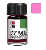 Краска для марморирования Easy Marble Marabu, розовый, 15 мл