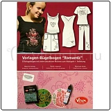 Viva Decor Шаблоны для точечной росписи "Romantic", 8 листов А4