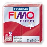 Полимерная глина Fimo Effect, 57 г., рубиновый металлик