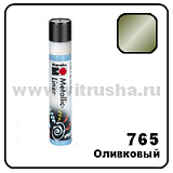 Контур с металлическим эффектом Metallic Liner, 25 мл, оливковый