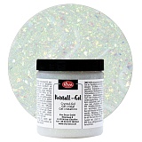 Моделирующий прозрачный гель Kristall-Gel, 250 мл, прозрачный c голограммными блестками