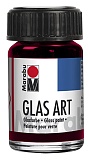 Витражный лак Marabu GlasArt, 15 мл, 434 бордо
