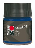 Витражный лак Marabu GlasArt, 50 мл, парижский синий