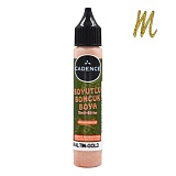Контур с блестками Cadence Dimesional Paint Glitter, 25 мл, №450 золото
