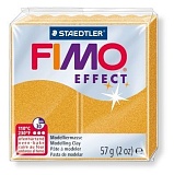 Полимерная глина Fimo Effect, 57 г., золотой металлик