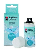 Клей для временной и многократной фиксации трафаретов Marabu Schablonen-Haftspray в аэрозоли, 36 мл