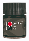 Витражный лак Marabu GlasArt, 50 мл, черный