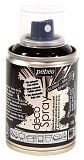 Акриловая краска на водной основе Pebeo decoSpray (аэрозоль) 100 мл, черный глянцевый