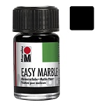 Краска для марморирования Easy Marble Marabu, черный, 15 мл