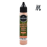 Контур с блестками Cadence Dimesional Paint Glitter, 25 мл, №466 черное серебро